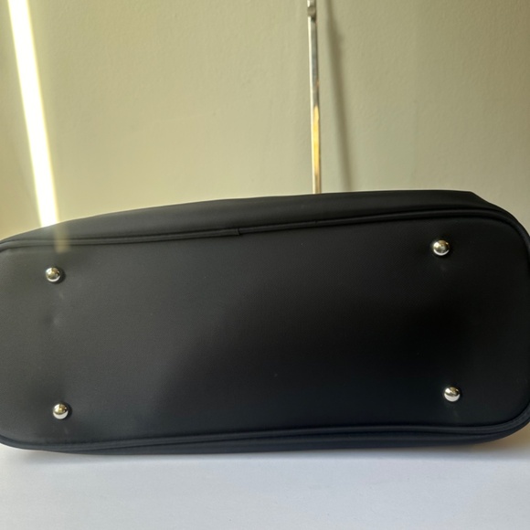 Versace Fragrance Tote Bag Black & Silver Key Logo Strap Dust Bag SEALED PACKAGE - Picture 10 of 15